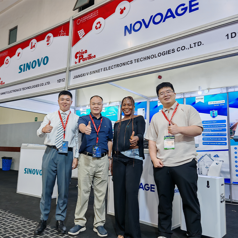 SINOVO/NOVOAGE Shines at Powerelec Nigeria, Deepening Layout in West Africa's New Energy Market