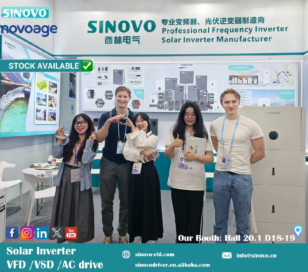 SINOVO & NOVOAGE Shine at the 139th Canton Fair and Solar Pakistan 2026